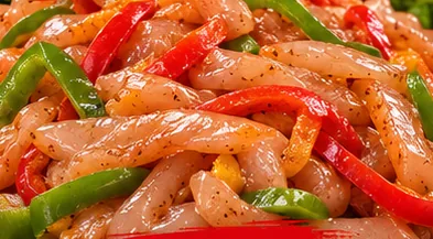 Fajitas de pollo
